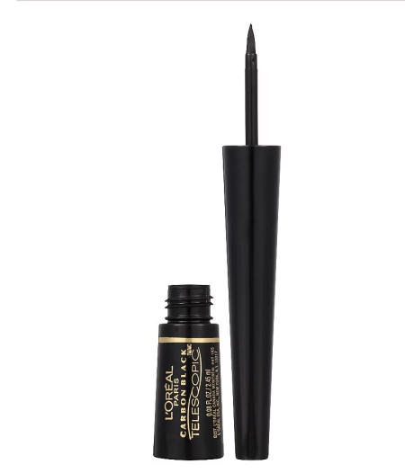 L'Oreal Paris Telescopic Precision Liquid Eyeliner, Carbon Black 835